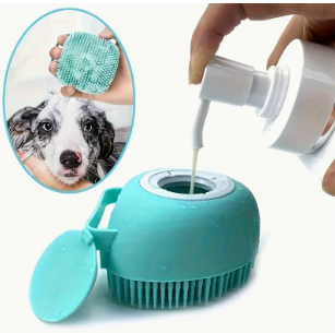 Cepillo de Baño con Dispensador de Jabón