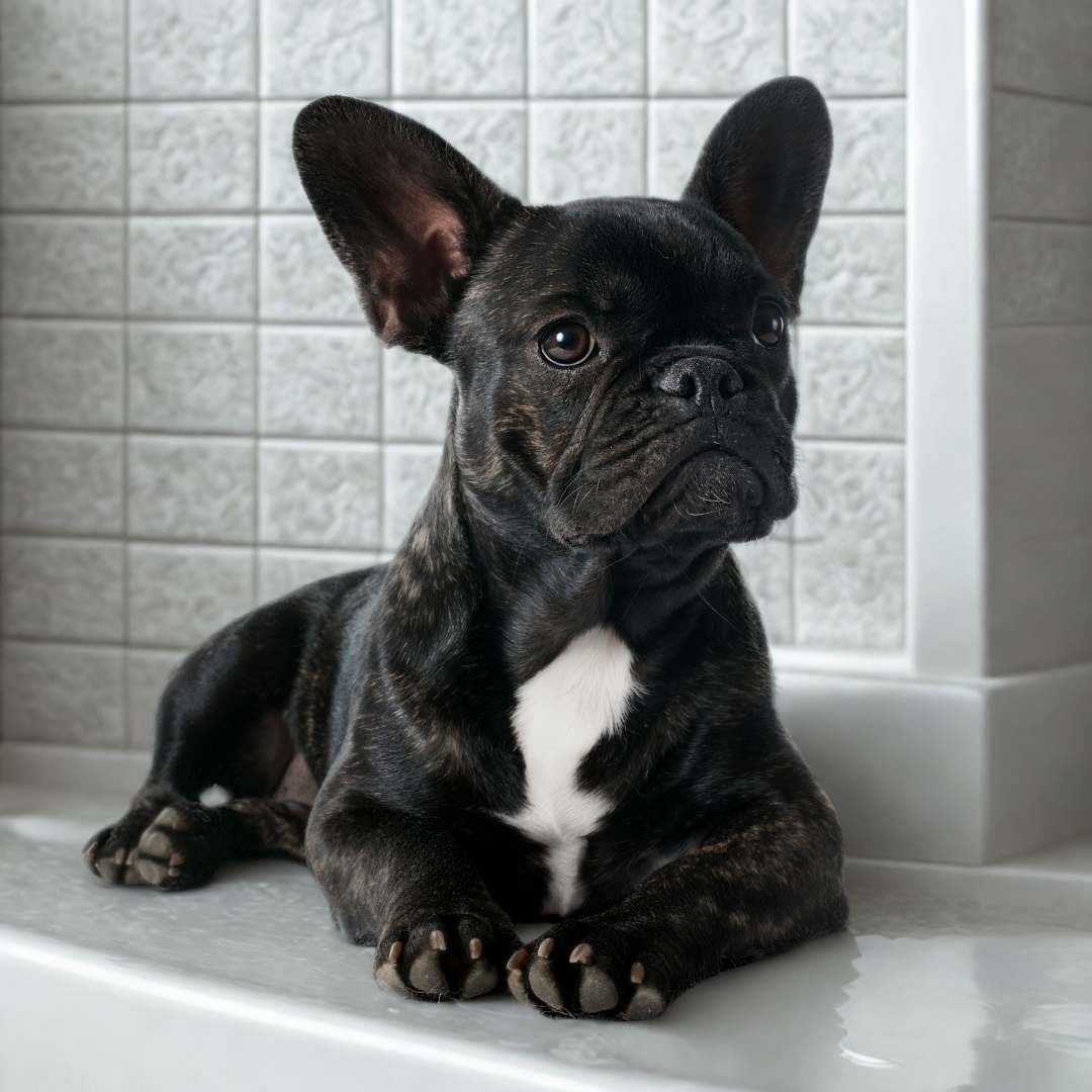 Baño para Bulldog francés y Pug - BullyGlow