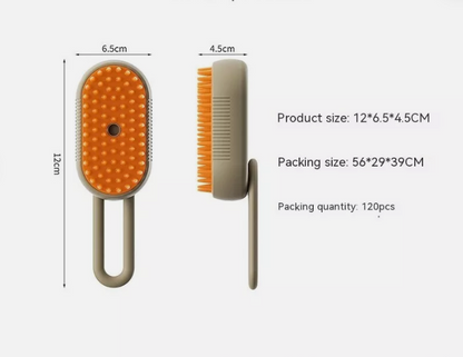 Cepillo de Vapor 3 en 1 para Gatos y Perros 🐾✨